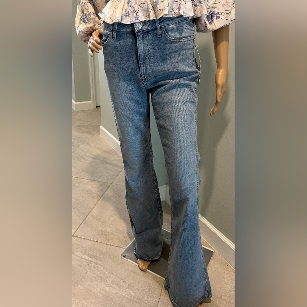 Hudson "Tom Cat Flare" High Rise Bell Bottoms Size 28   NWT